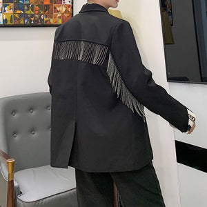 Metal Tassels Casual Blazer