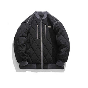 Rhombus Baseball Thickened Jacket