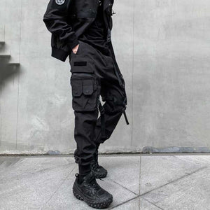 Techwear Multi-pocket Cargo Tooling Trousers