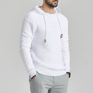 Hooded Pullover Knitted Bottoming