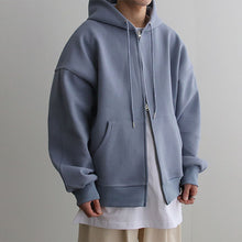 Load image into Gallery viewer, Cotton Loose Athleisure Hooded Jacket
