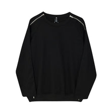 Load image into Gallery viewer, Dark Double Zip Casual Top
