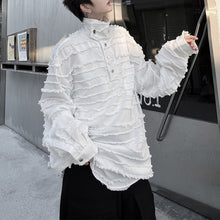 Load image into Gallery viewer, Solid Color Fringed Pullover Shirt
