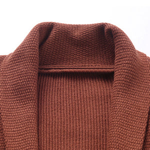 Solid Color Thin Knit Cardigan