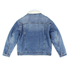 Load image into Gallery viewer, Sherpa Denim Jacket
