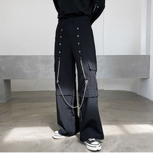 Metal Chain Wide Leg Pants