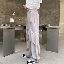 Load image into Gallery viewer, Irregular Wrinkled Cargo Trousers
