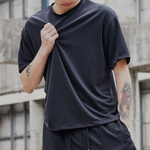 Basic Crew Neck Short Sleeve T-Shirt