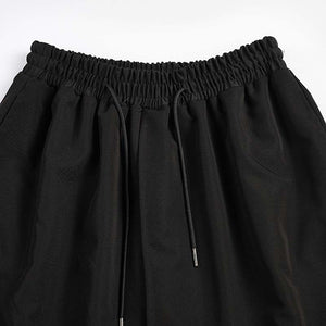 Double Layer Wide Leg Cropped Culottes