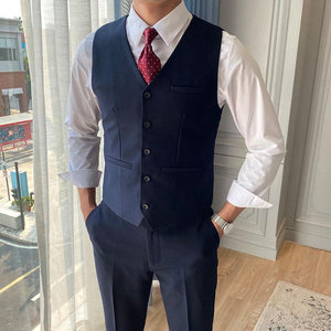 Business Slim Suit Vest